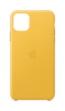 Apple iPhone 11 Pro Max Limon Rengi Deri Kılıf MX0A2ZM/A