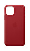Apple  iPhone 11 Pro Kırmızı Deri Kılıf MWYF2ZM/A