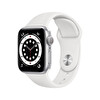Apple Watch Seri 6 40mm Silver Alüminyum Kasa ve Beyaz Spor Kordon MG283TU/A