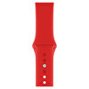 Qfit Apple Watch Uyumlu 38/40mm Silikon Spor Kordon Kırmızı