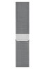 Qfit Apple Watch Uyumlu 42/44mm Milano Loop Space Grey Çelik Kordon 