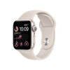 Apple Watch SE GPS 40MM Yıldız Işığı Alüminyum Kasa ve Yıldız Işığı Spor Kordon