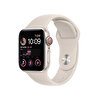 Apple Watch SE GPS + Cellular 40MM Yıldız Işığı Alüminyum Kasa ve Yıldız Işığı Spor Kordon