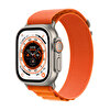 Apple Watch Ultra GPS + Cellular 49MM Titanyum Kasa ve Turuncu Alpine Small Loop