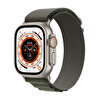 Apple Watch Ultra GPS + Cellular 49MM Titanyum Kasa ve Yeşil Alpine Small Loop