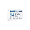 Samsung 64GB EVO Plus microSDXC UHS-I U1 V10 A1 160MB/s MB-MC64SA/APC MicroSD Hafıza Kartı