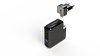 Swiss Charger SCC-30093 Powerbank Özellikli 2x USB Çıkışlı 2.4A Kablosuz Duvar Şarj Aleti