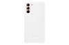 Samsung Galaxy S21+ Akıllı Led Telefon Kılıfı Beyaz