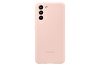 Samsung Galaxy S21 Silikon Telefon Kılıfı Pembe