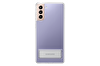 Samsung Galaxy S21+ Ayaklı Telefon Kılıfı Şeffaf