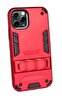 Preo iPhone 12 Mini Armour Body Case Telefon Kılıfı Kırmızı