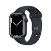 Apple Watch Series 7 GPS  45MM Gece Yarısı Alüminyum Kasa   Gece Yarısı Spor Kordon
