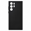 Samsung Galaxy S22 Ultra Leather Telefon Kılıfı Siyah