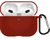 Preo Airpods Seri 3 Uyumlu Taşıma/Koruma Kılıfı Kırmızı