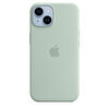 Apple iPhone 14 Uyumlu Magsafe Özellikli Silikon Sukulent Telefon Kılıfı MPT13ZM/A