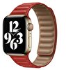 Preo Magnetic Watch Band 42-44-45-49mm Akıllı Saat Kordonu Kırmızı