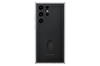 Samsung Galaxy S23 Ultra Çerçeveli Kart Yuvalı Siyah Kılıf