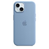 Apple Mt0y3zm/A İPhone 15 Magsafe Özellikli Buz Mavisi Silikon Kılıf 