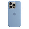 Apple Mt1l3zm/A iPhone 15 Pro Magsafe Özellikli Buz Mavisi Silikon Kılıf 