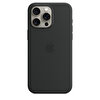 Apple Mt1m3zm/A iPhone 15 Pro Max Magsafe Özellikli Siyah Silikon Kılıf 