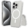 Zore Embos IP 16 Pro Şeffaf Silikon Kapak