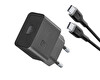 CELLULARLINE SÜPER HIZLI ŞARJ KİTİ 25W - USB-C'den USB-C'ye - ACHSMKITC2CPD25WK (OUTLET)