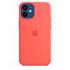Apple MHKP3ZM/A iPhone 12 Mini Uyumlu MagSafe Özellikli Silikon Pembe Greyfurt (OUTLET)