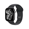 Apple Watch Series 11 GPS 42mm Simsiyah Alüminyum Kasa ve Siyah Spor Kordon - S/M (OUTLET)