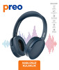 PREO MS3600BT KABLOSUZ KULAK ÜSTÜ KULAKLIK MAVİ (OUTLET)