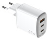 CELLY UPTC 65W GAN DUVAR ŞARJI-BEYAZ (OUTLET)