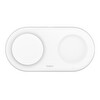 BELKIN BOOSTCHARGE PRO 2-IN-1  QI2 15W KABLOSUZ ŞARJ STANDI USB-C - BEYAZ (OUTLET)
