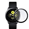 Gpack Samsung Galaxy Watch Active 2 44MM PPMA Siyah Saat Ekran Koruma