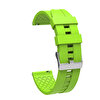 Gpack Samsung Galaxy Watch Active 2 40MM Silikon Kancalı Yeşil Kordon