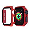 Gpack Apple Watch 1/2/3/4/5 38 MM Full Glue Gard Renkli Kırmızı Ekran Koruyucu