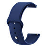 Gpack Google Ticwatch S2 Wear Os Klasik Silikon KRD 11 Lacivert Kordon