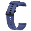 Gpack Samsung Galaxy Watch Active 2 40MM Silikon Kancalı KRD 46 Lacivert Kordon