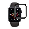 Gpack Apple Watch SE 44 MM Ppma Siyah Ekran Koruyucu