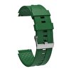 Gpack Vivo Watch 46MM Silikon Kancalı KRD 23 Koyu Yeşil Kordon