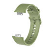 Gpack Huawei Watch Fit Elegant Mat Kançalı Silikon KRD 43 Koyu Yeşil Kordon