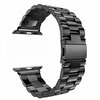 Gpack Apple Watch SE 40 MM Metal Sıralı Siyah Kordon