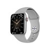 Winex 2023 Watch 7 Series Fullscreen NO1 Android iOS Uyumlu Gümüş Akıllı Saat