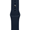 ScHitec 42-49MM Yeni Nesil Apple Uyumlu Silikon Lacivert Akıllı Saat Kordonu