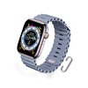 Cosmostech Apple Watch 42-44-45-49 MM 1-2-3-4-5-6-SE-7-8-Ultra Uyumlu Ocean Mavi Kordon ve Kayış