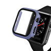 Lila 360 Derece Ekran Koruyucusu Apple Watch Ile Uyumlu 42-44-45mm 4/5/6 Serisi