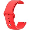 Gpack Samsung Galaxy Watch 6 40mm Kordon Mat Klasik Silikon Krd 11 Kırmızı