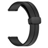 Microsonic Huawei Watch Gt4 46mm Kordon Ribbon Line Siyah
