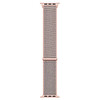 Microsonic Apple Watch Series 9 45mm Hasırlı Kordon Woven Sport Loop Rose Gold