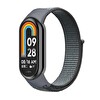 Microsonic Xiaomi Mi Band 9 Hasırlı Kordon Woven Sport Loop Gri
