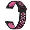 Microsonic Huawei Watch Gt2 Pro Rainbow Gently Band Kordon Siyah Pembe