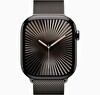 Apple Watch Series 10 GPS + Cellular 46mm Arduvaz Titanyum Kasa ve Arduvaz Milano Loop Kordon Akıllı Saat S/M